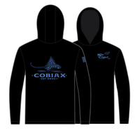 Black Long Sleeve CobiaX Hoodie